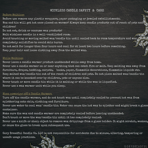 Kraken Unleashed Luxury Wickless Candle: Amber Citrus Musk - Picture 10 of 10